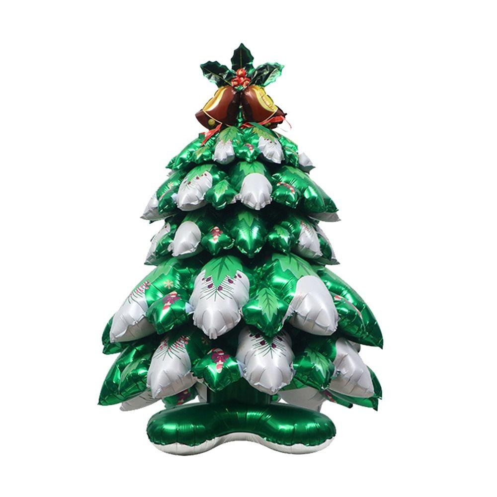 DIY Velký Nafukovací Balón Hliníková Fólie Balónky Santa Clause Balón Vánočního Stromku Halloween