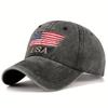 UnisexS Trendy Versatile Baseball Cap American Flag Retro Design ValentineS Day Gift Breathable Comfortable Outdoor Sports Casual