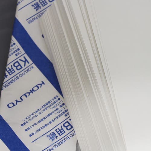 KOKUYO Copy Paper B4 Paper Thickness 0.09mm 500 Sheets PPC Paper Common Paper KB-KW34