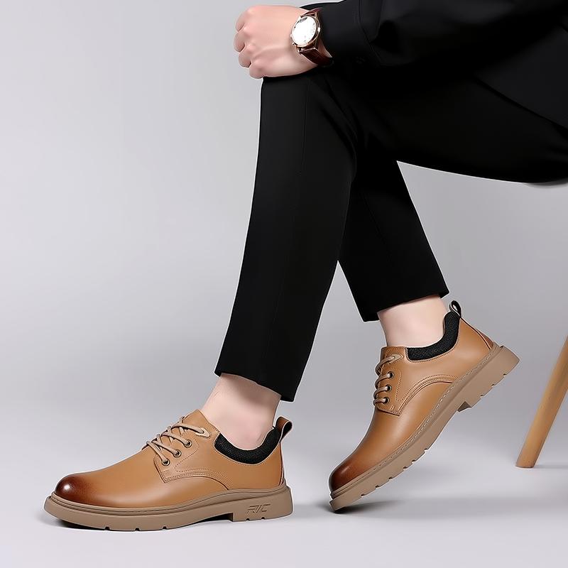 Fashion Luxury Brand High Quality Leather Men Shoes Oxford Casual Shoes Classic Sneakers Comfortable Footwear Dress Shoes Outdoor Shoes