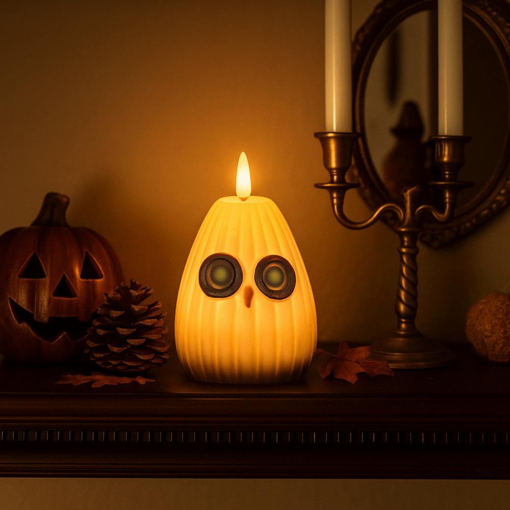 Funny Halloween Owl Light Decorative Party Light LED Night Light  Garden Decoration