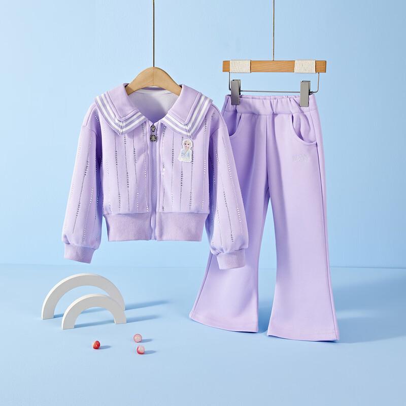 Disney Girls  Elsa Princess 2-Piece Casual Outfit Set 150