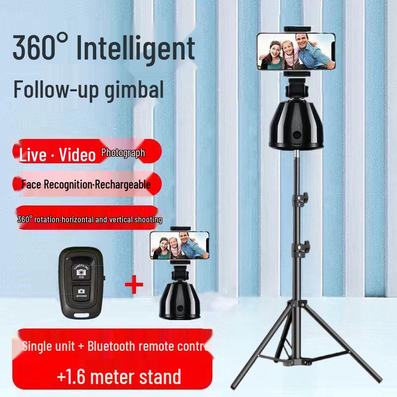 360° Auto-Tracking Gimbal for Mobile Phones - Perfect for Live Streaming and Face Tracking