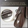 Men's Lychee Pattern Business Clutch Bag