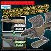 BANDAI SPIRITS Jurassic Land der Auferstehung Planosaurus JURASSIC WORLD Mosasaurus Plastikmodellbausatz Welt Vorgefärbt