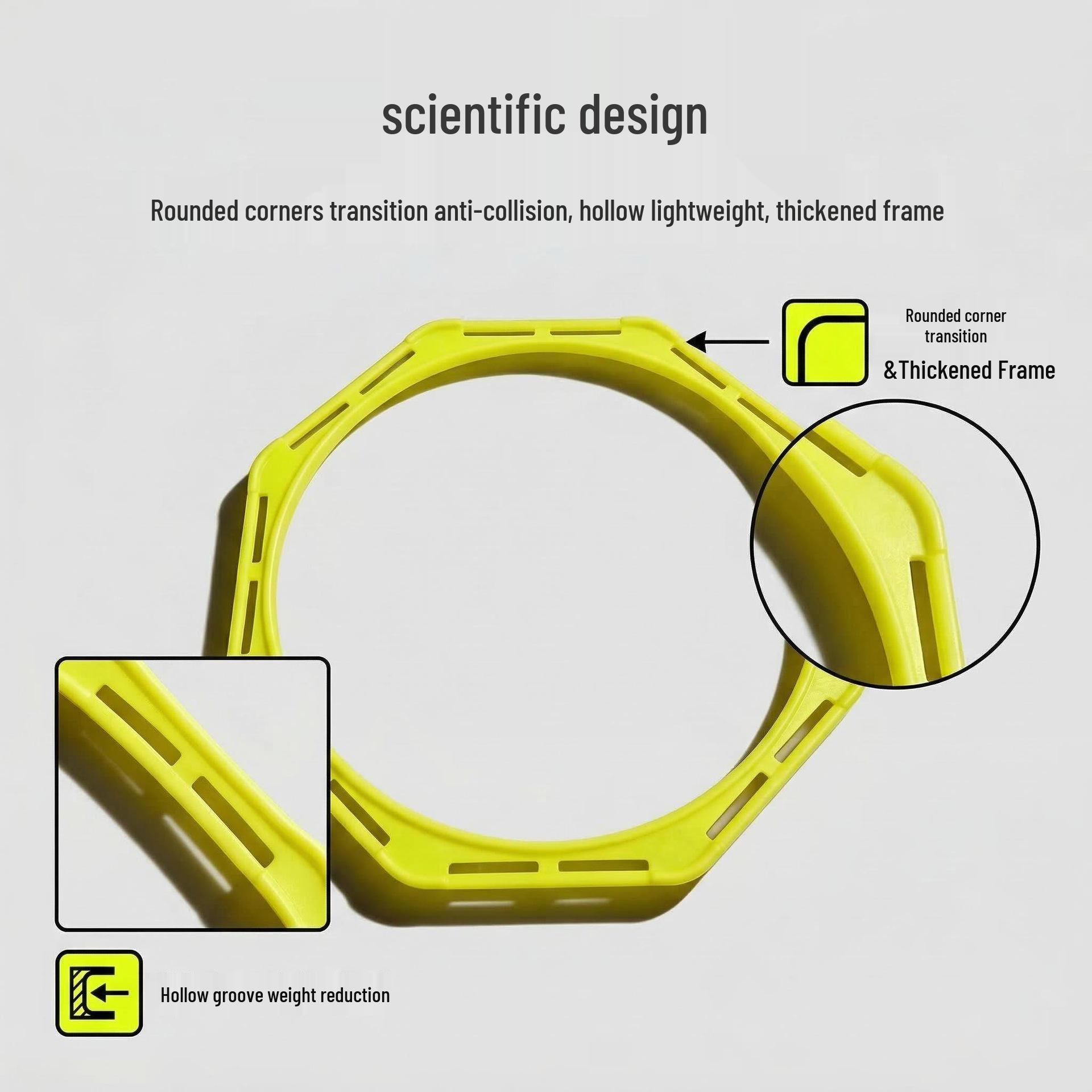Polygon Agility Training Ring for Football and Basketball Octagon