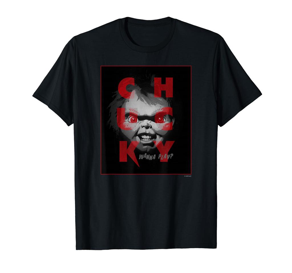 Child's Play WANNA PLAY? (DARK) T-shirt