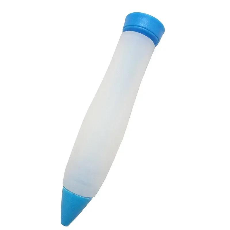 Baking Tools Food Grade Silicone Chocolate Squeeze Sauce Writing Decorating Pen Cake Writing Pen G Milking Pen