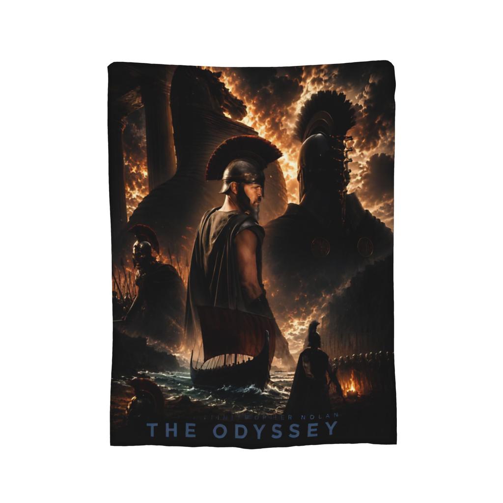 The Odysseys Spartan Warrior Blankets Fleece Summer Air Conditioning Breathable Super Warm Throw Blankets Plush Thin Quilt