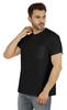 Inkmeso Solides Henley-T-Shirt für Herren Baumwolle Kurzarm T-Shirts Tasche