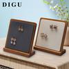 Solid Wood Earring Display Stand for Jewelry Storage