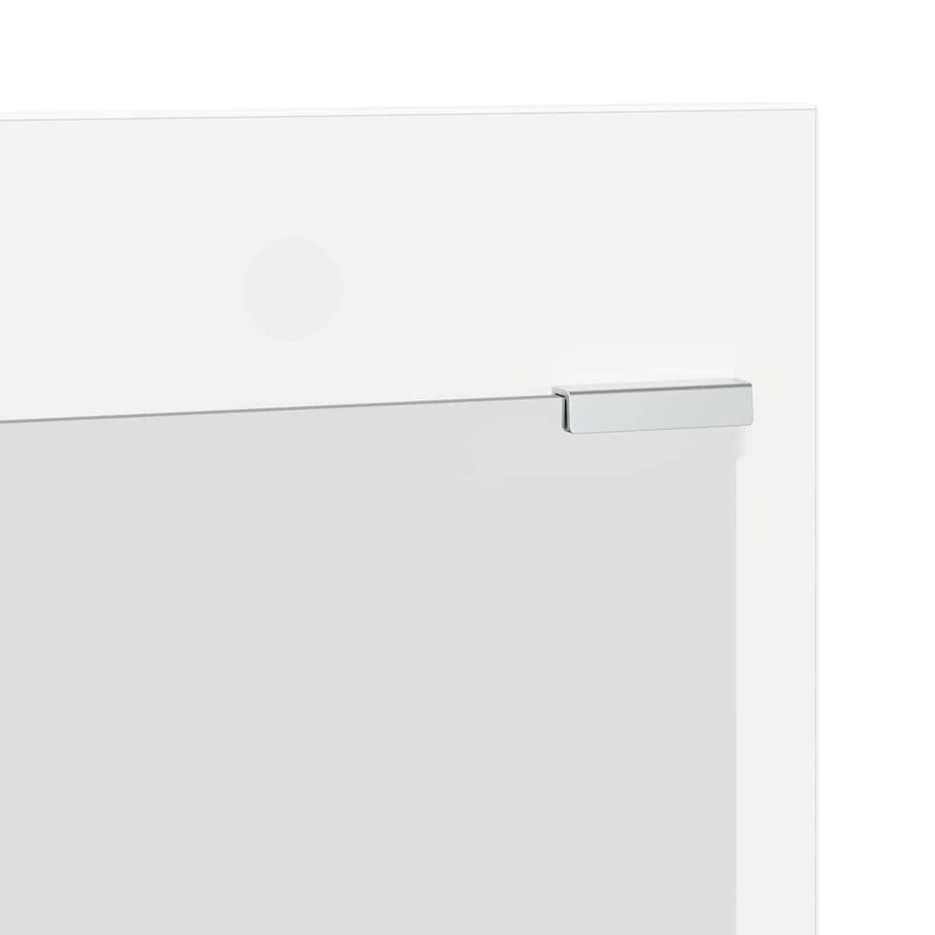 Wall Mounted Nightstand White 90 X 10 X 50 Cm Engineered Wood