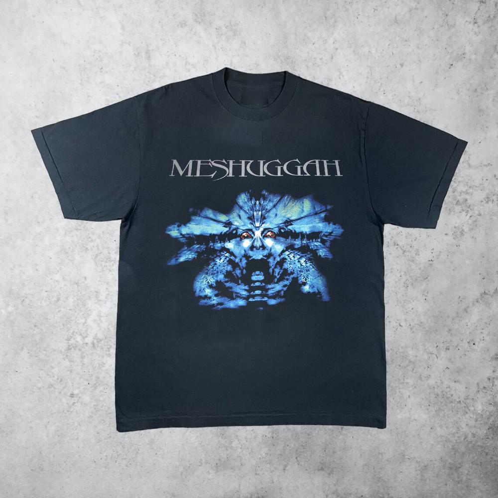 Meshuggah Nothing Tour 2002 T shirt Full Size S-5XL Unisex T-Shirt XXXXL