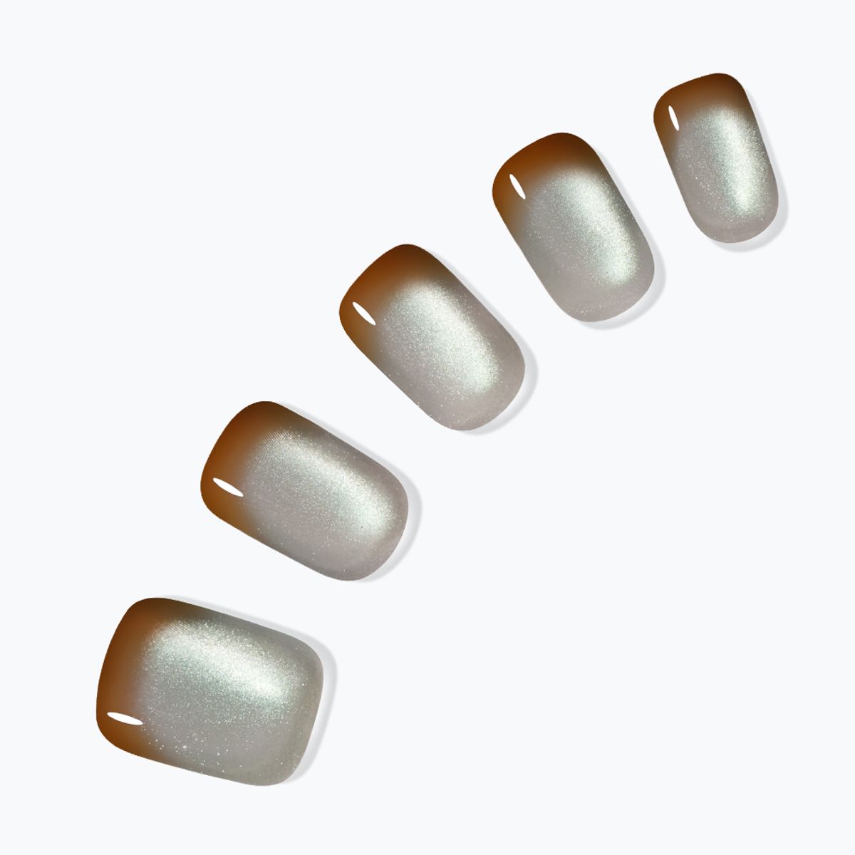 Dashing Diva Magic Press Smudge Sage (Regular Round) Nail Tips