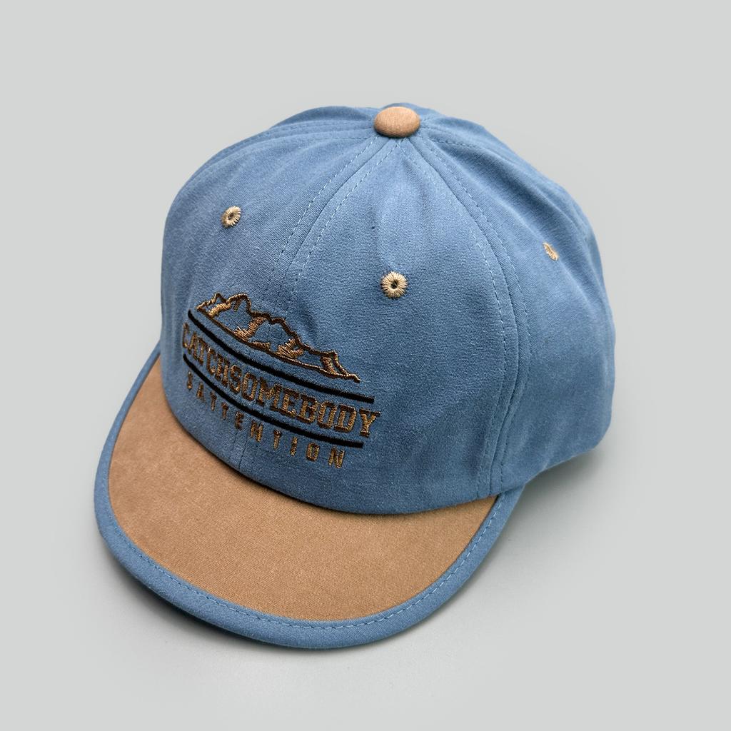 Short Brim Embroidery Letter Color Matching Baseball Cap Men'S And Women'S Sunshade Personality Casual Versatile Cap