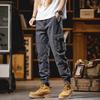 Herren Einfarbige Overalls Industrielle Lässige Hosen Herren Lockere Outdoor-Hosen Trendige Hosen Herrenhosen High Street Herrenbekleidung