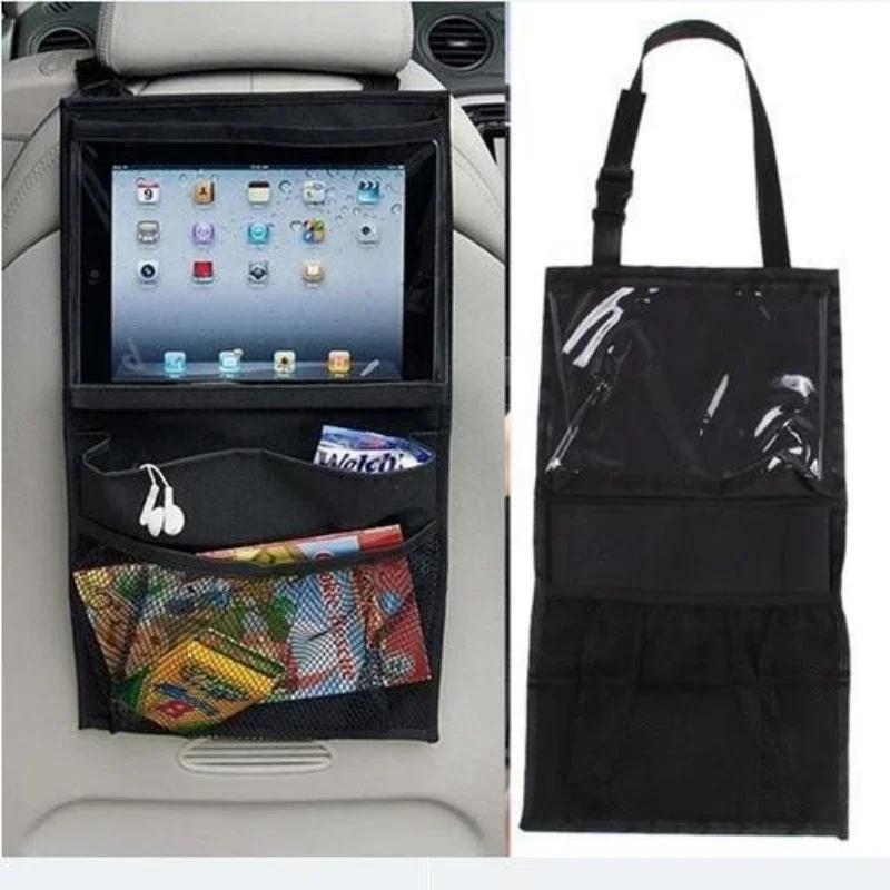 Car Seat Organizer Holder - Multi-Pocket Hanging Tablet Storage Bag