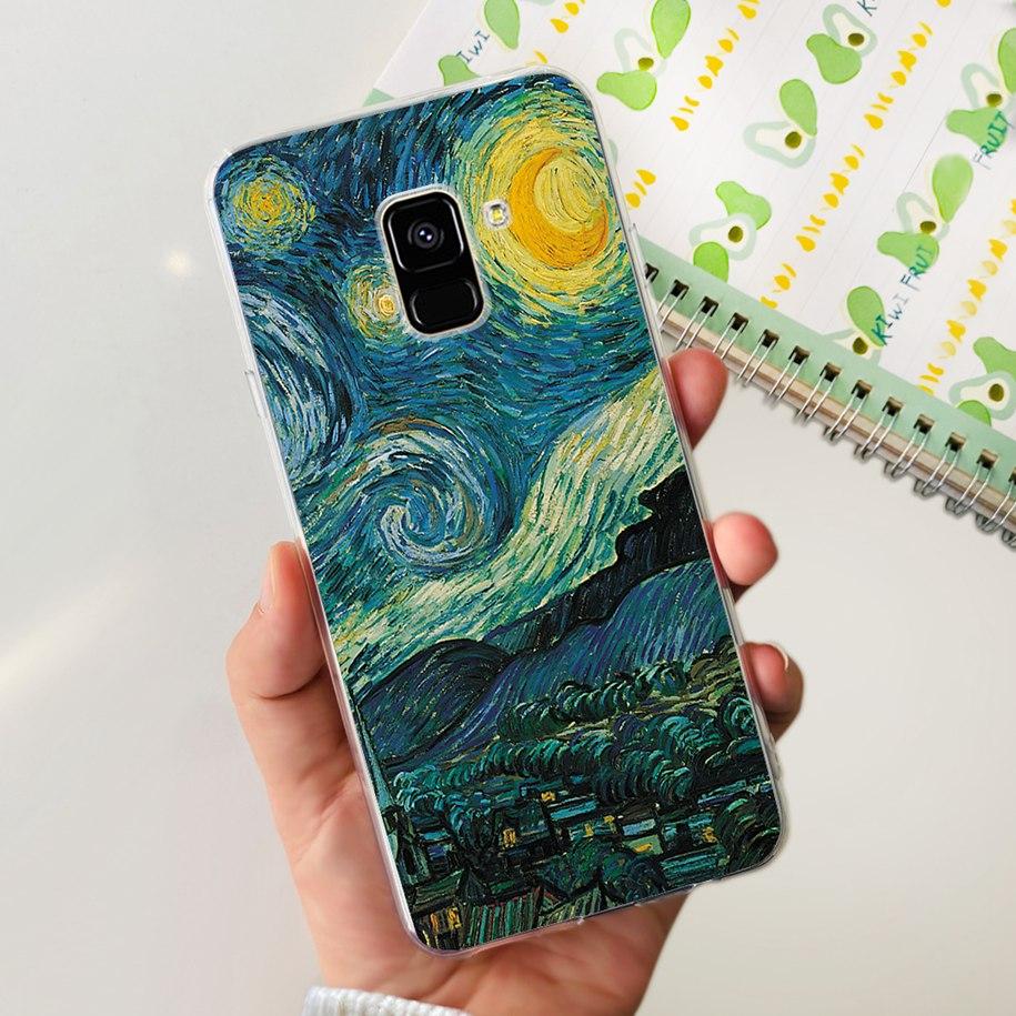 For Samsung Galaxy A6 A8 Plus Case 2018 Case Fashion Butterfly Soft Clear TPU Phone Cover For Samsung A6+ A8+ A 6 A 8 2018 Funda
