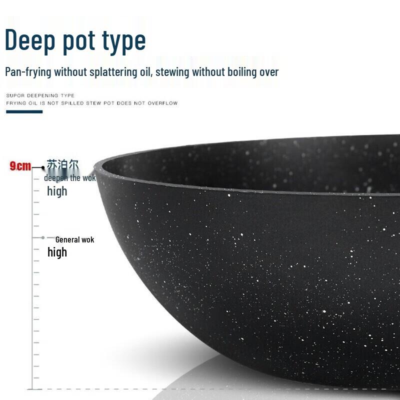 SUPOR 32CM Non-stick Wok Pan