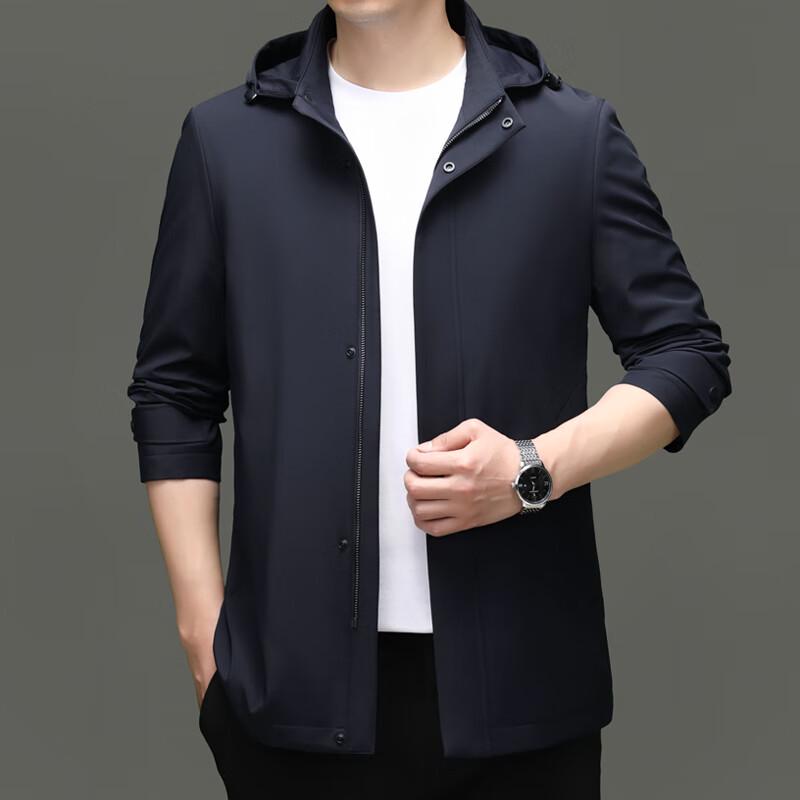 Firstview Men's Casual Detachable Hood Jacket FV25D1670