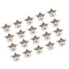 20Pcs Star Shape Rivet Stud Button DIY Clothes Shoes Decoration Accessories with Screws