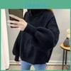Womens Thick Knit Cardigan With Double Zippers And Pockets For Winter Warmth