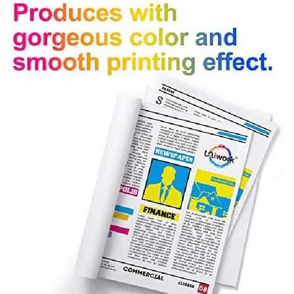 Uniwork Remanufactured Ink Cartridge Replacement for Epson 273 XL 273XL Use for Expression XP-520 X-P820 XP-620 XP-610 XP-800 XP-810 Printer Tray,