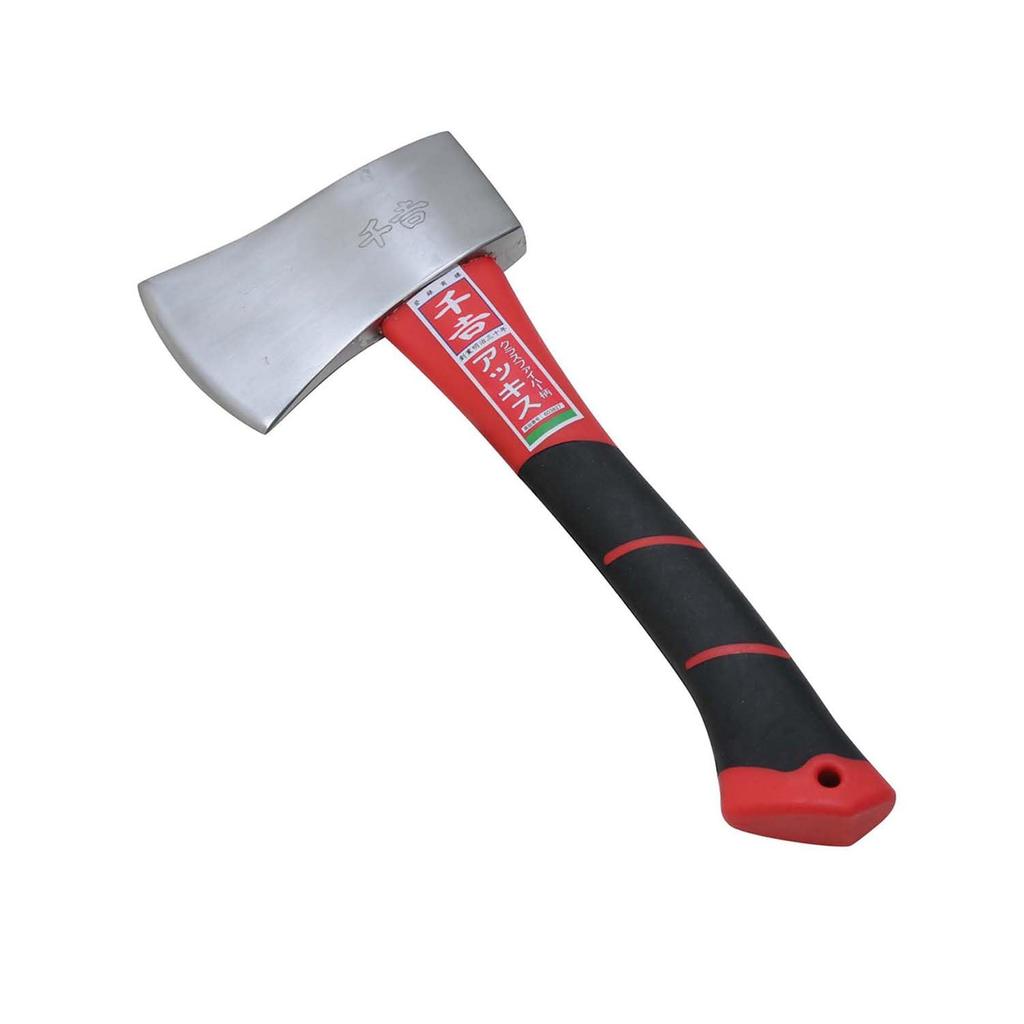 Senkichi Fiberglass Handle Axe, Total Length 300mm