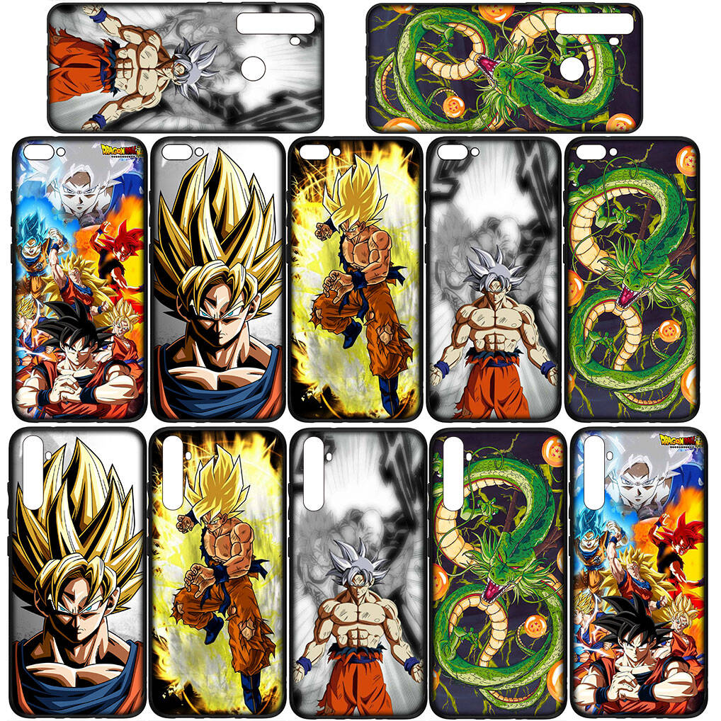for Samsung Galaxy S25 S24 S23 S22 Ultra FE Plus A17 A37 A57 A56 A55 A06 A16 A15 A36 A26 A35 A05 A25 A54 A34 Phone Case Comics Dragon Ball Goku Cover
