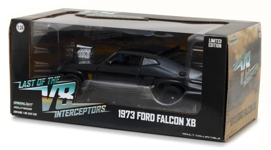 1/24 Last of the V8 Interceptors (1979) - 1973 Ford Falcon XB (Black)