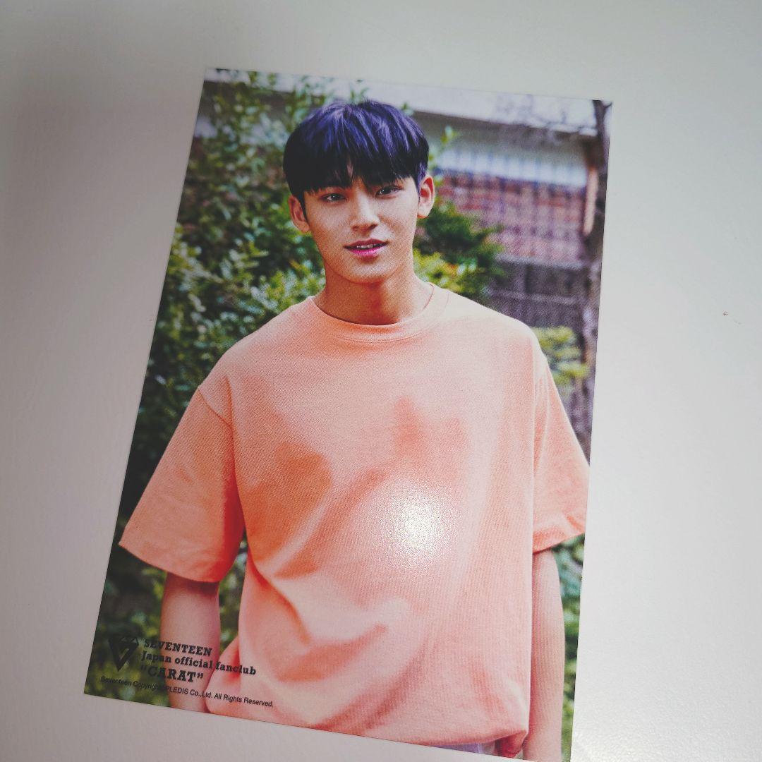 

[USED] SEVENTEEN CARAT FC Mingyu Join Postcard Trading Card