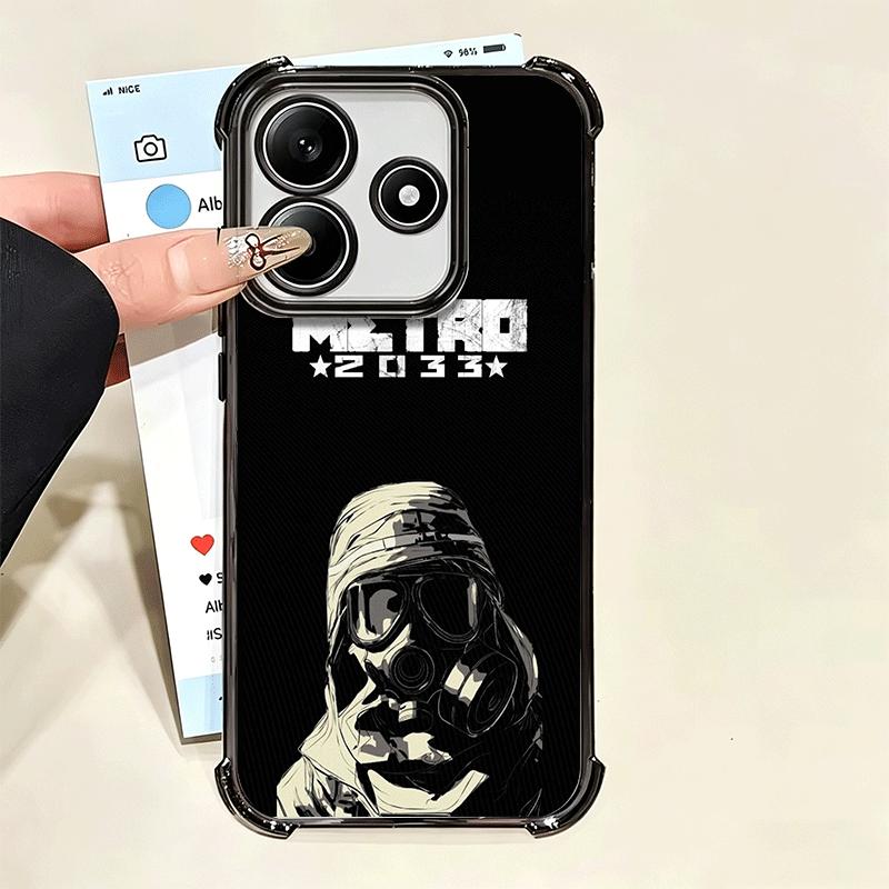 Metro 2033 Soft Phone Case For Xiaomi Poco X7 X8 Pro Max X6 X5 X3 F8 Ultra F7 M8 M7 M5S Redmi 15C 15A 15 14C 13C 12C 13 12