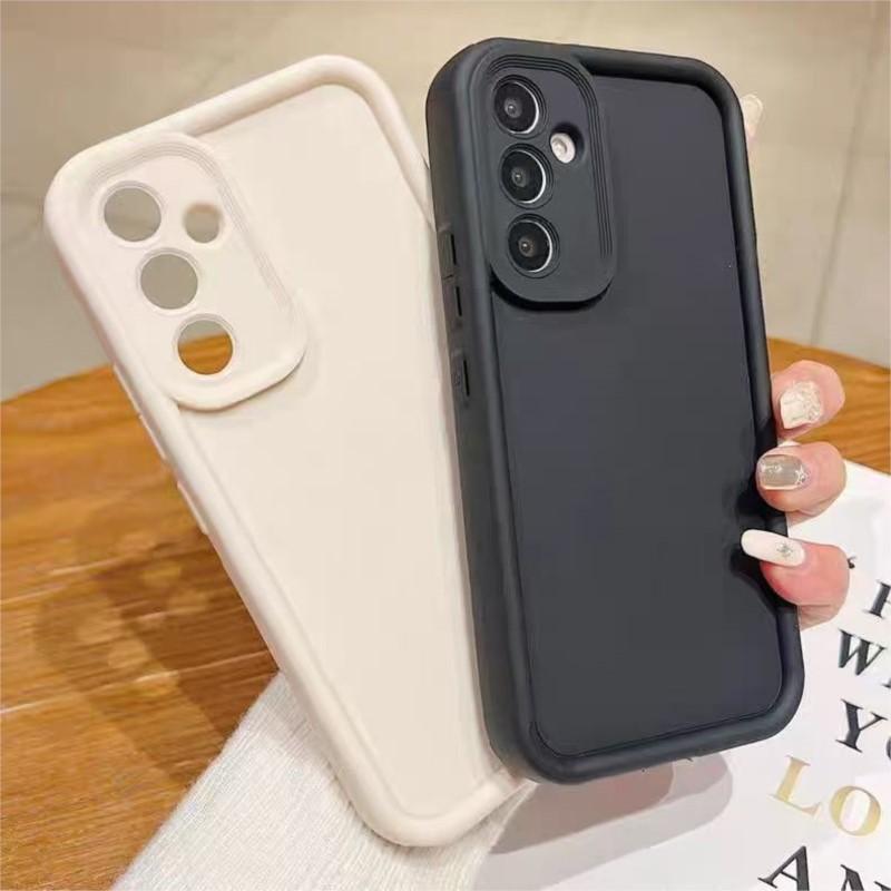 Colorful Thick Soft TPU Case Silicone Phone Cover For Samsung Galaxy A56 A55 A54 A53 A35 A15 A16 A25 5G S24 S26 S25 Ultra S23 FE
