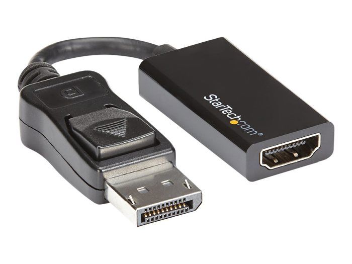 DisplayPort To HDMI Adapter - STARTECH.COM - Ultra HD 4K 60Hz - M/F - Black