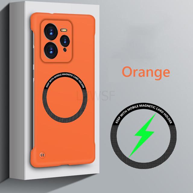 Rahmenloses magnetisches für Magsafe Slim Case für Realme GT7 Pro GT7Pro 5G Wireless Charging Hard Back Cover