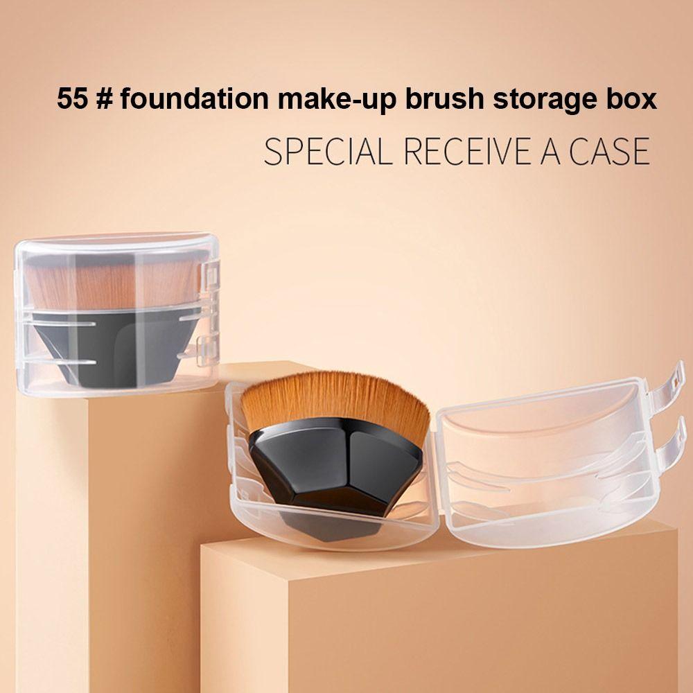 Kabuki Face Blush Foundation Makeup Brush Flat Top Makeup Brushes Gifts Liquid Powder  Women