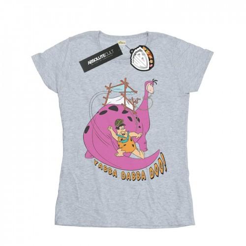 

The Flintstones Womens/Ladies Yabba Dabba Doo Cotton T-Shirt XXL білий