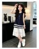 Girls' Lace Patchwork Sleeveless Dress