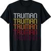 Truman Retro Wordmark Pattern - Vintage Style T-shirt
