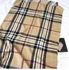 Women's Autumn/Winter Korean-Style Versatile Mid-Length Plaid Shawl & Scarf with Tassels – Imitation Cashmere Warm Neck Warmer