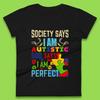 Society Says I Am Autistic Womens T-Shirt Mens Tops Tees Unisex