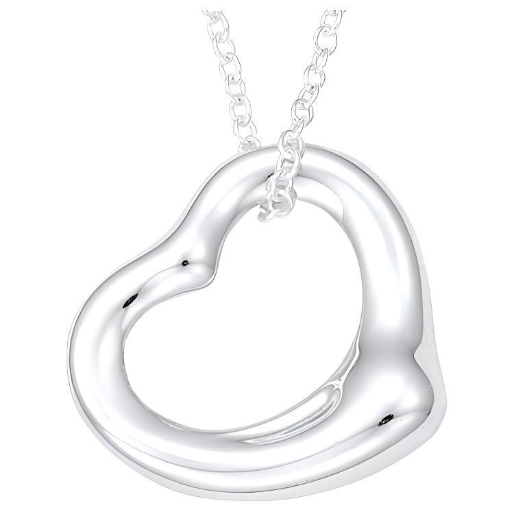 TIFFANY & CO . Elsa Peretti 925 Sterling Silver Necklaces Women's Silver 10660092