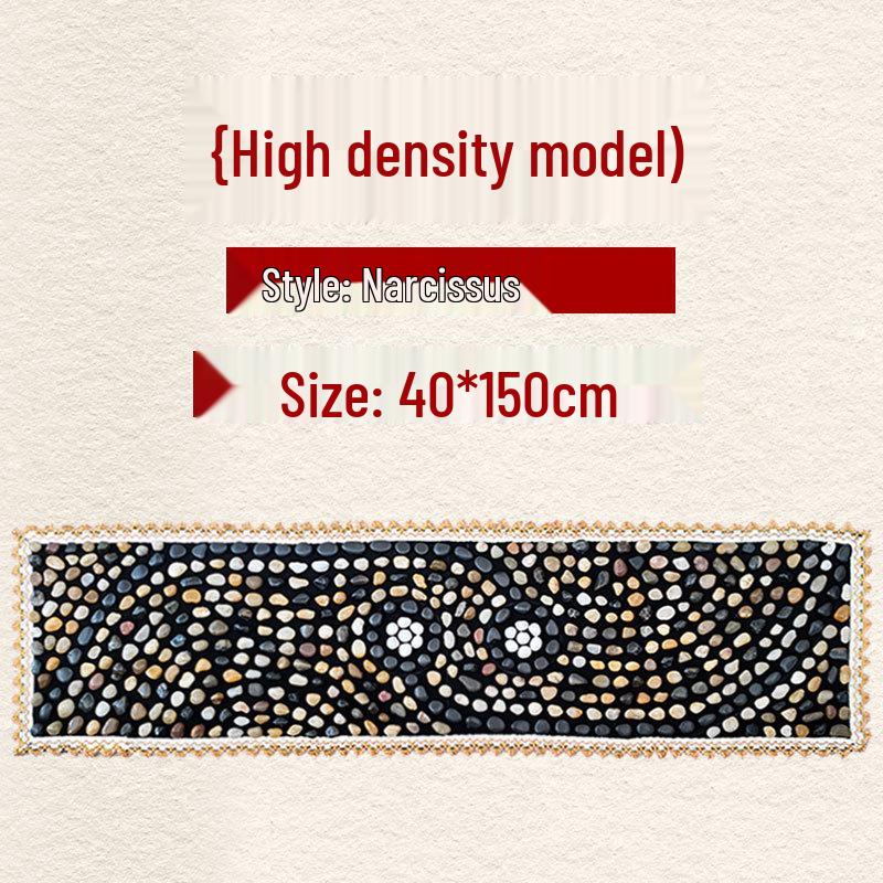 Yuhua Stone Acupressure Foot Massage Mat with Timer for Home Use