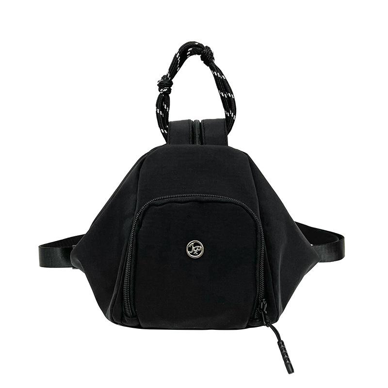Large-capacity Commuting Nylon Messenger Bag Female, New Trendy One-pack Three-purpose Shoulder Bag Backpack