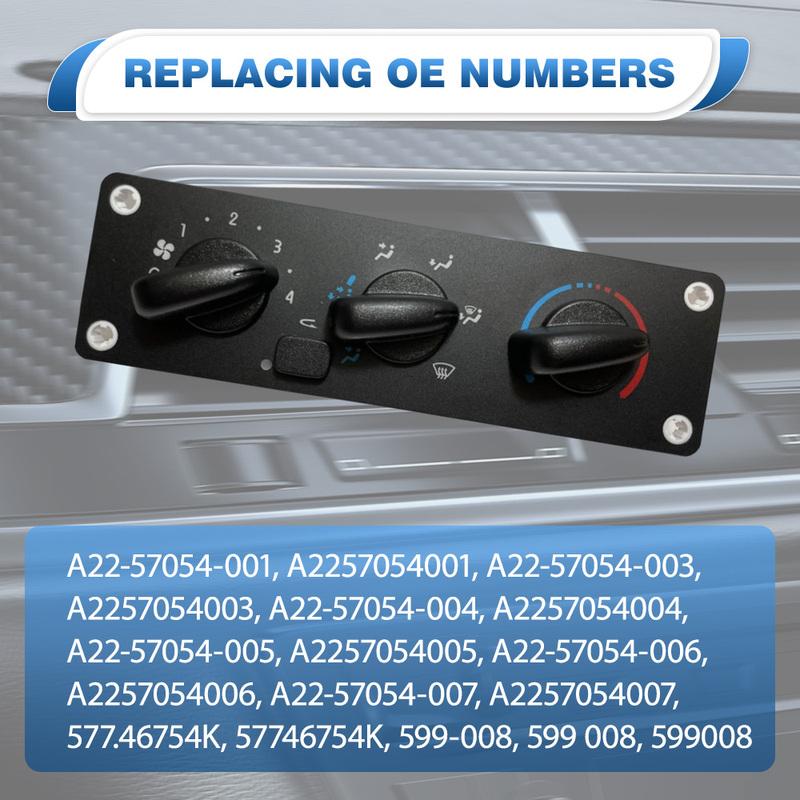 A2257054001 AC Heater Climate Control Panel for Freightliner M2 100 2002-2010
