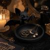 Halloween Bat Storage Box Gothic Style Decorations Desk Storage Bowl Ornaments 3D Printing Bat Decorative Tray Halloween