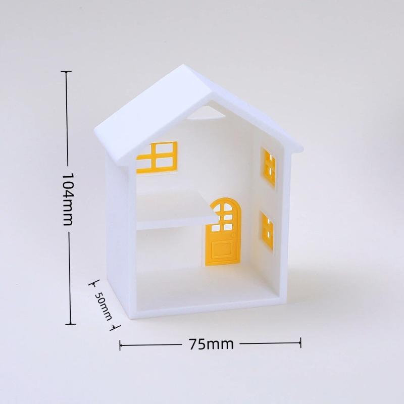 1:12 Miniatura de Casa de Muñecas Plástico Mostrador de Bar Decoración de Escena de Casa de Muñecas DIY Muebles de Cocina Juguete para Niñas Regalo