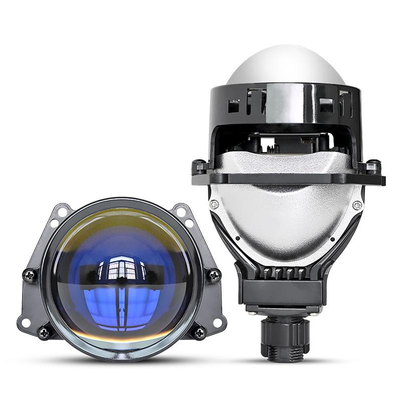 K5 Dobbeltlinse 3-tommers 2,5-tommers dobbel lampekopp 65 W kraftig LED-frontlykt til biler LED-frontlykt H4 H7 H11