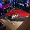 Crystal Velvet Rug Bournemouth Football Print Custom Name Text Floor Mat Home Decor