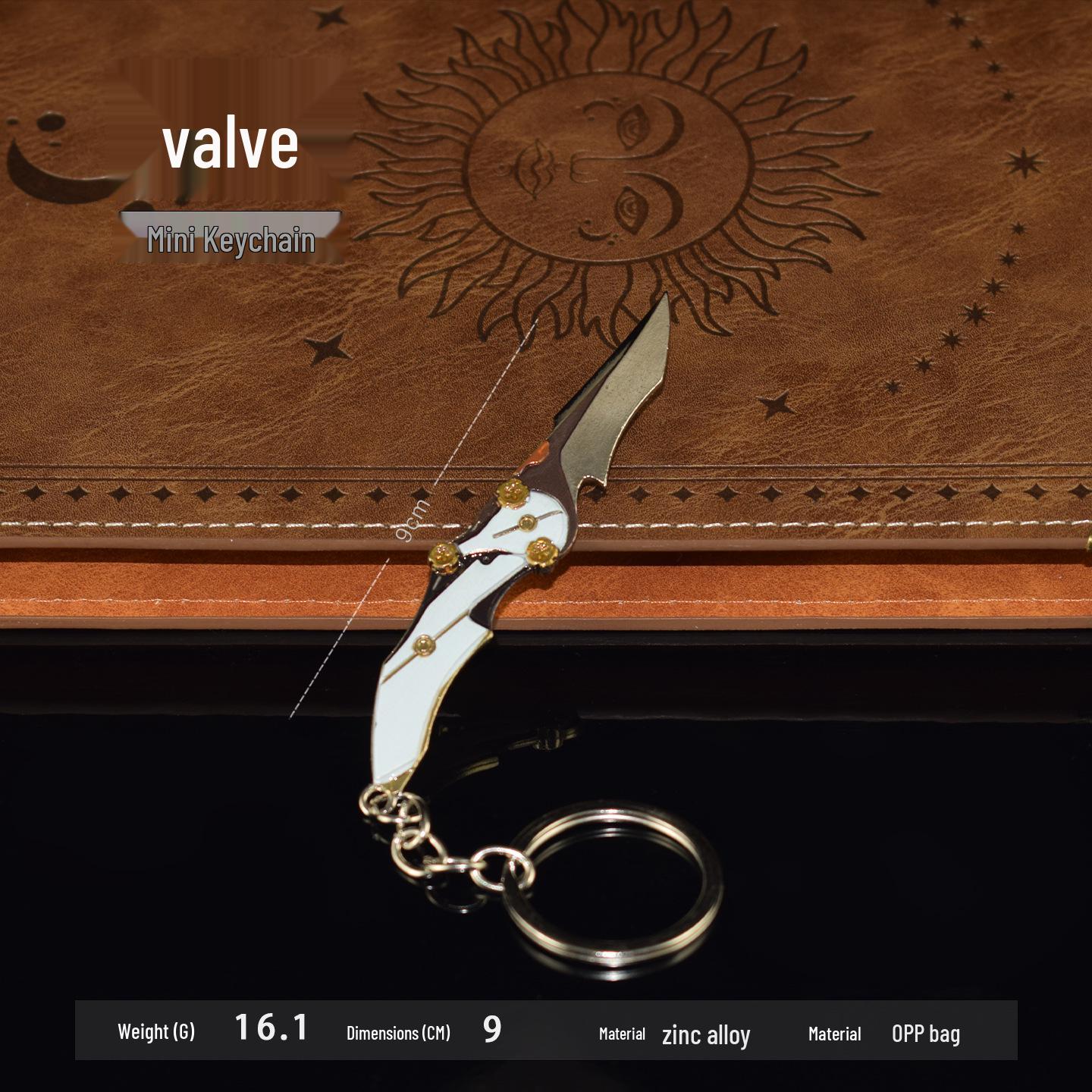 

Miniature Mercy Knife Metal Pendant Keychain Toy Ornament